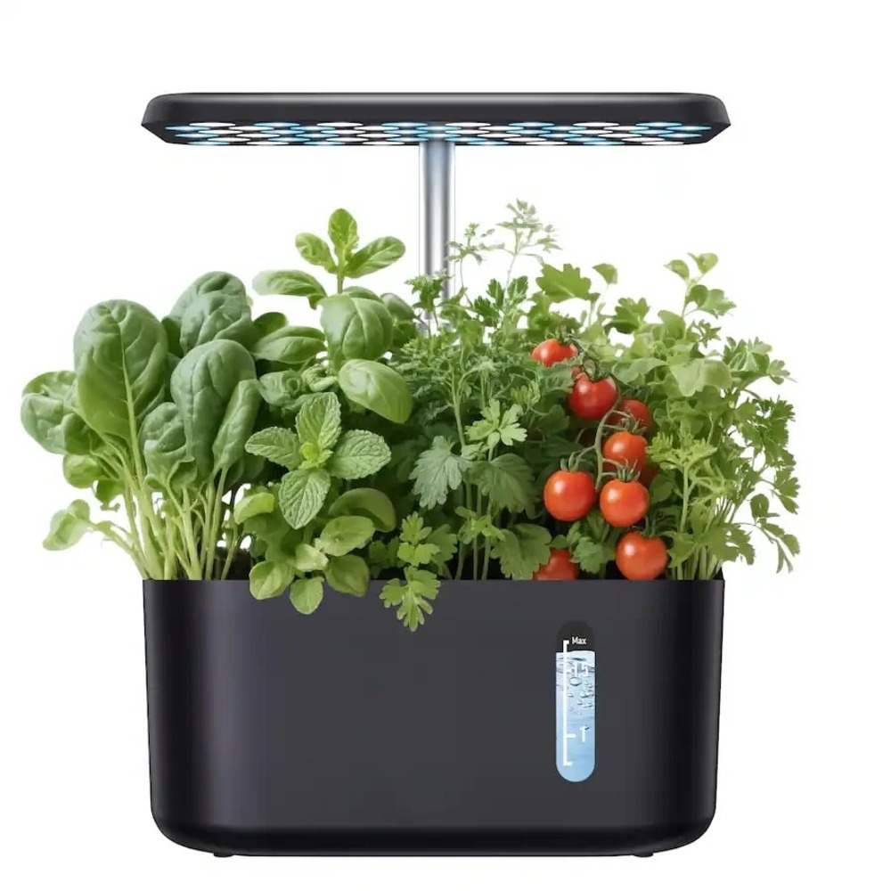 Sonicgrace Igs-39 Indoor Hydroponic Growing System With Led Grow Lights, Water